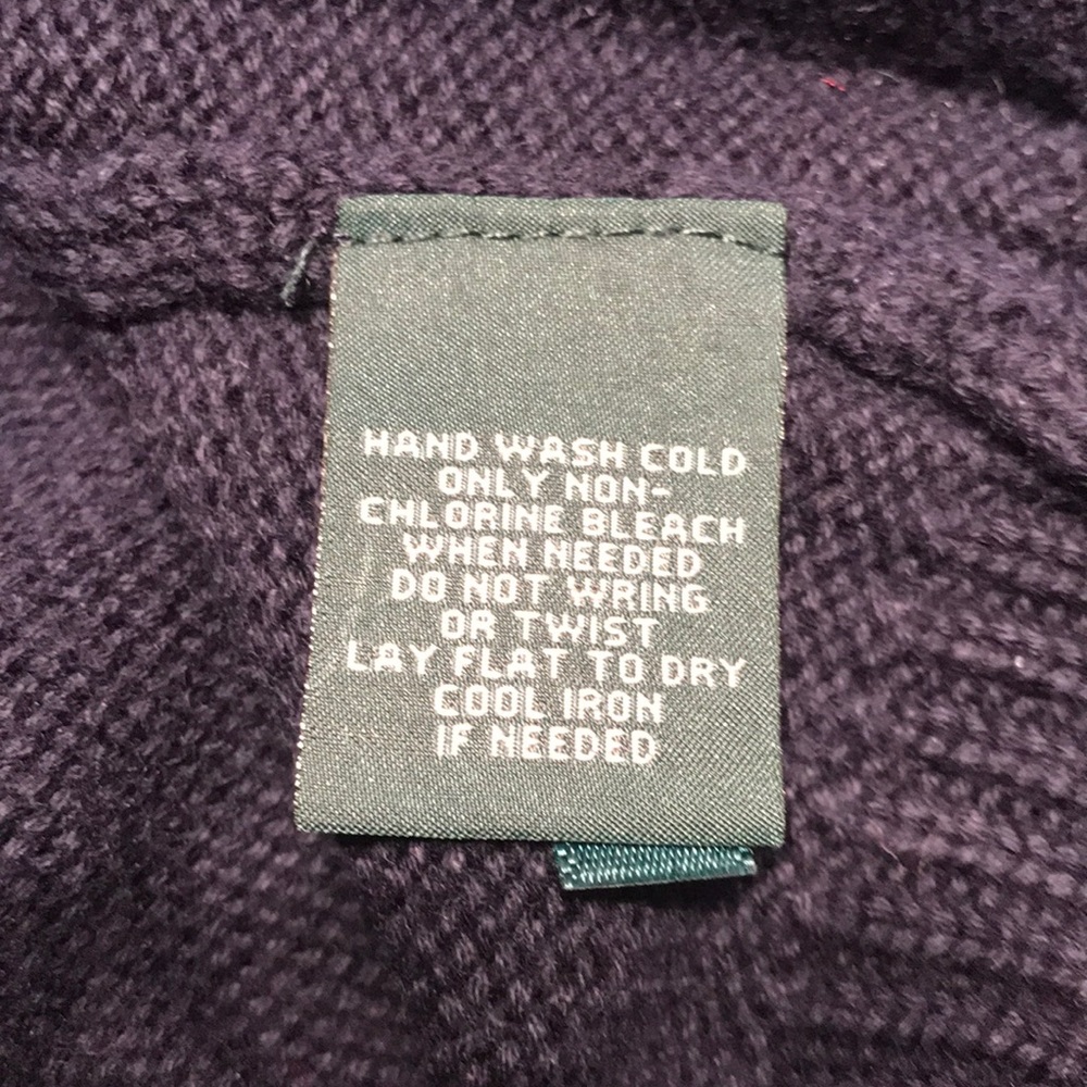 LRL Navy Pullover - Picture 5 of 7